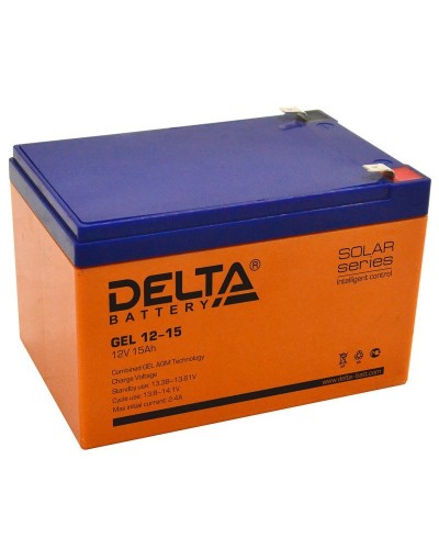 Delta GEL 12-15. Аккумулятор герметичный свинцово-кислотный. Delta в Королеве