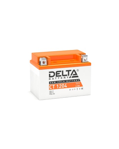 Delta CT 1204. Аккумулятор герметичный свинцово-кислотный стартерный. Delta в Королеве