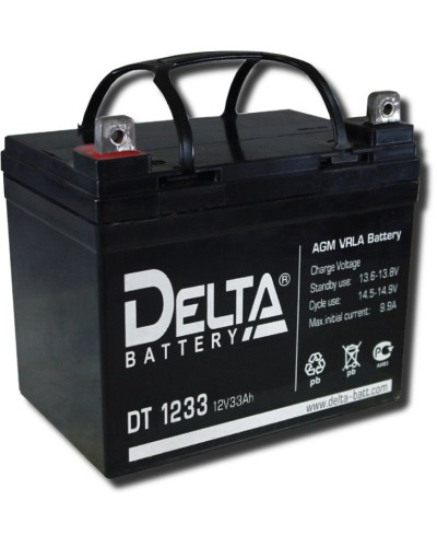 Delta DT 1233. Аккумулятор герметичный свинцово-кислотный. Delta в Королеве