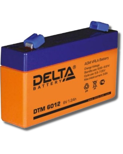 Delta DTM 6012. Аккумулятор герметичный свинцово-кислотный. Delta в Королеве