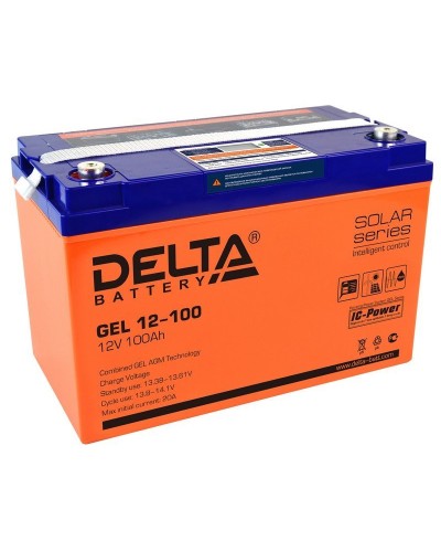 Delta GEL 12-100. Аккумулятор герметичный свинцово-кислотный. Delta в Королеве