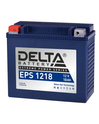 Delta EPS 1218. Аккумулятор герметичный свинцово-кислотный стартерный. Delta в Королеве