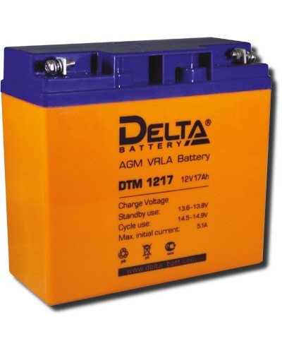 Delta DTM 1217. Аккумулятор герметичный свинцово-кислотный. Delta в Королеве