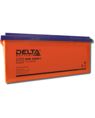 Delta DTM 12250 L. Аккумулятор герметичный свинцово-кислотный. Delta в Королеве