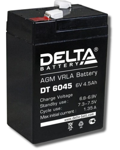 Delta DT 6045. Аккумулятор герметичный свинцово-кислотный. Delta в Королеве