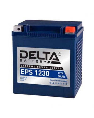 Delta EPS 1230. Аккумулятор герметичный свинцово-кислотный стартерный. Delta в Королеве