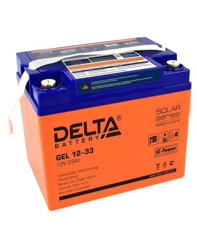 Delta GEL 12-33. Аккумулятор герметичный свинцово-кислотный. Delta в Королеве