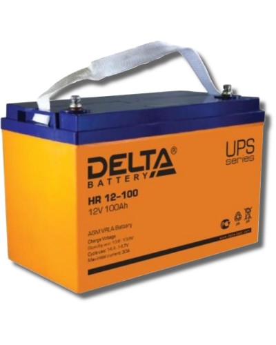 Delta HR 12-100. Аккумулятор герметичный свинцово-кислотный. Delta в Королеве