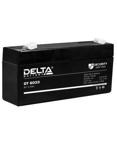 Delta DT 6033 (125мм). Аккумулятор герметичный свинцово-кислотный. Delta в Королеве