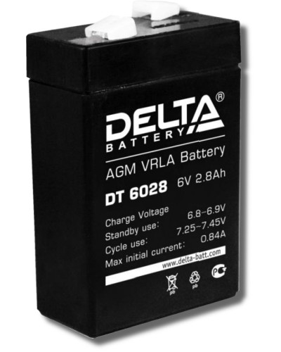 Delta DT 6028. Аккумулятор герметичный свинцово-кислотный. Delta в Королеве