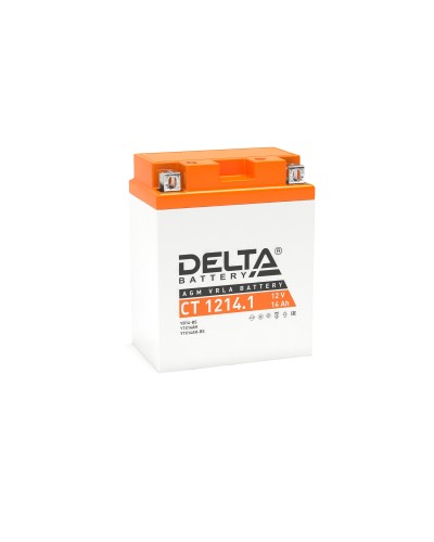 Delta CT 1214.1. Аккумулятор герметичный свинцово-кислотный стартерный. Delta в Королеве