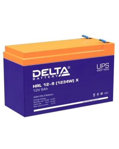 Delta HRL 12-9 X (1234W). Аккумулятор герметичный свинцово-кислотный. Delta в Королеве