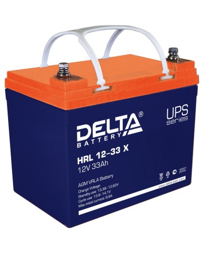 Delta HRL 12-33 X. Аккумулятор герметичный свинцово-кислотный. Delta в Королеве