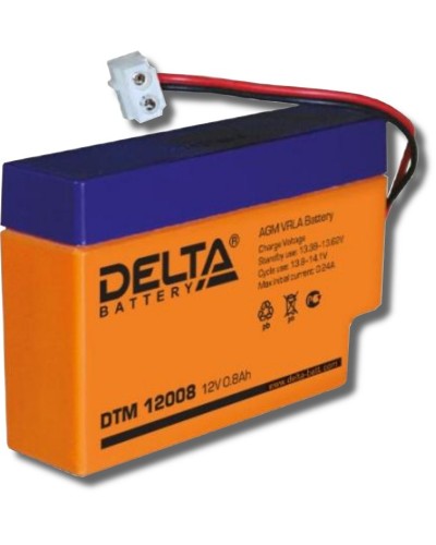 Delta DTM 12008. Аккумулятор герметичный свинцово-кислотный. Delta в Королеве