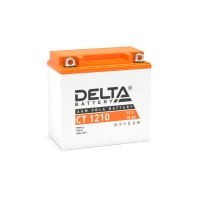 Delta CT 1210. Аккумулятор герметичный свинцово-кислотный стартерный. Delta
