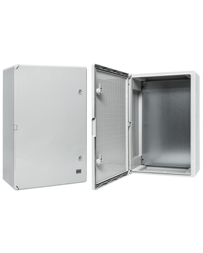 Бокс пластиковый с монтажной платой 600х400х200 IP65 PROxima (PB65MP008). Бокс пластиковый антивандальный. EKF в Королеве