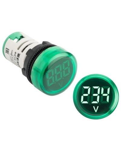 ED16-22VD (ed16-22vd-g). Индикатор значения напряжения зеленый. EKF в Королеве