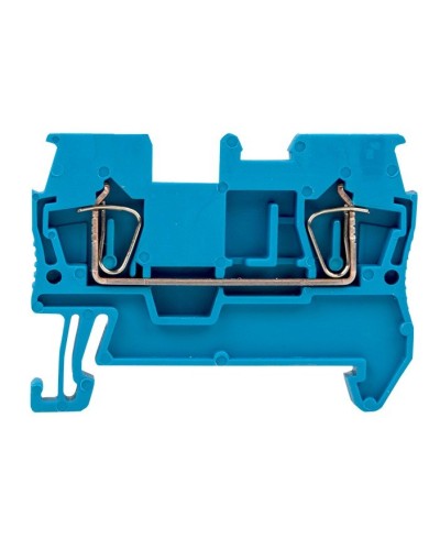 JXB-ST-2.5 2-проводная, синяя (plc-jxb-st-2.5-blue): Колодка клеммная пружинная в Королеве