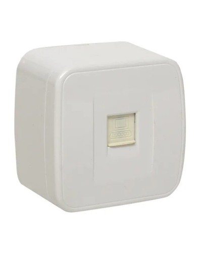 Минск Розетка RJ-45 1-местная ОП 1А (EGK01-035-10). Розетка RJ-45 1-местная ОП 1А. EKF в Королеве