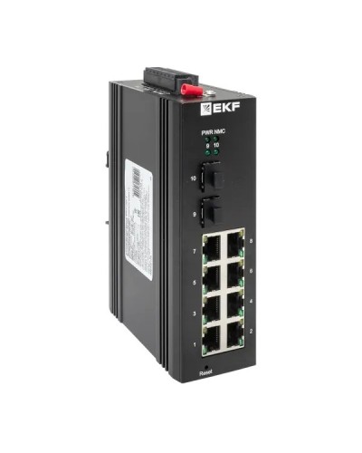 TSX-ML2-2GX/SFP-8GT. Промышленный управляемый коммутатор. EKF в Королеве