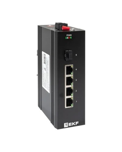 TSX-U-1GX/SFP-4GTP. Промышленный неуправляемый коммутатор. EKF в Королеве