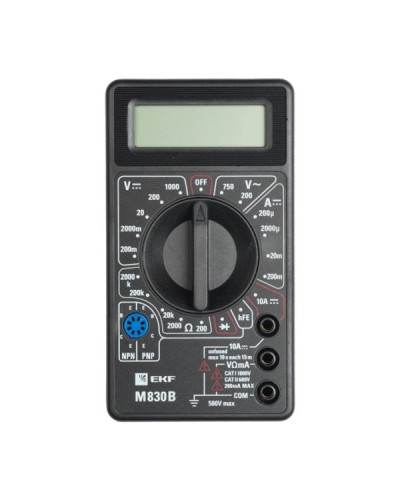Мультиметр цифровой M830B Master (In-180701-bm830B). Мультиметр цифровой. EKF в Королеве