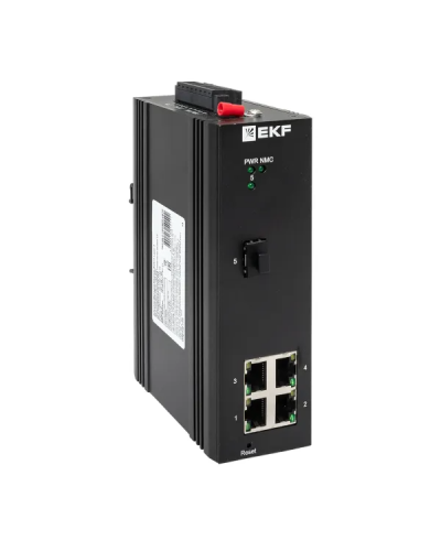 TSX-ML2-1GX/SFP-4GTP. Промышленный управляемый коммутатор. EKF в Королеве