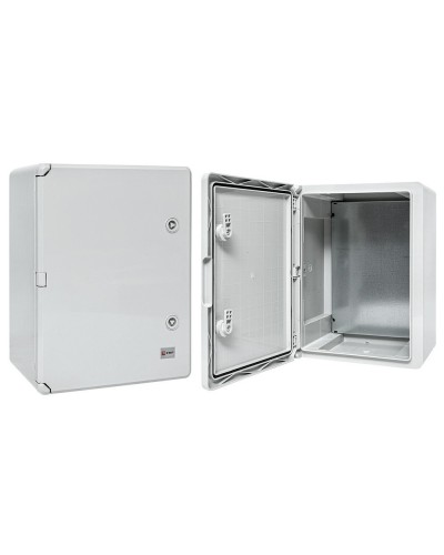 Бокс пластиковый с монтажной платой 500х400х180 IP65 PROxima (PB65MP006). Бокс пластиковый антивандальный. EKF в Королеве