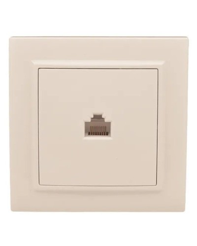 Минск Розетка RJ-45 1-мест. СП (ERK01-035-20). Розетка RJ-45 1-мест. СП. EKF в Королеве