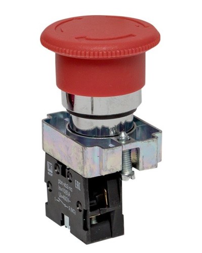 BS542 поворотная красная грибок NC (xb2-bs542). Кнопка поворотная красная грибок. EKF в Королеве