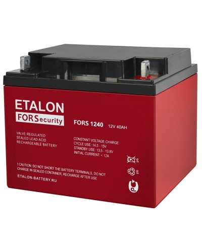 ETALON FORS 1240. Аккумулятор герметичный свинцово-кислотный. ETALON в Королеве