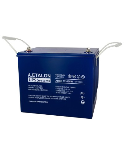 A.ETALON AHRX 12-630W (140). Аккумулятор герметичный свинцово-кислотный. ETALON в Королеве