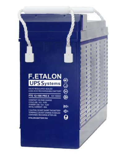F.ETALON FTE 12-100 PRO X. Аккумулятор герметичный свинцово-кислотный. ETALON в Королеве