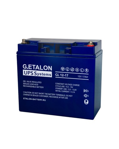G.ETALON GL 12-17. Аккумулятор герметичный свинцово-кислотный. ETALON в Королеве