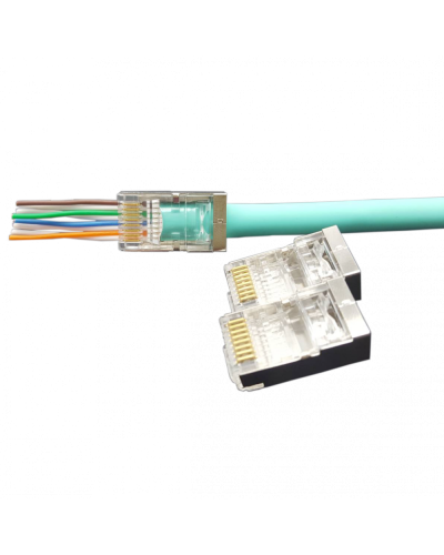 13A-F5-11WT. Разъем RJ-45. Eurolan в Королеве