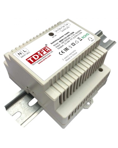 80W/12-24V/DIN. Источник вторичного электропитания. FARADAY в Королеве