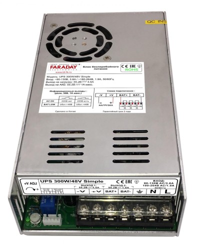 UPS 300W/48V Simple. Блок бесперебойного питания. FARADAY в Королеве