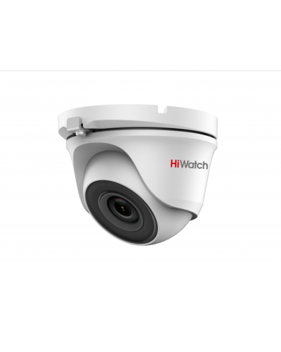 DS-T203(B) (3.6 mm). Бюджетная видеокамера мультиформатная купольная. HiWatch в Королеве