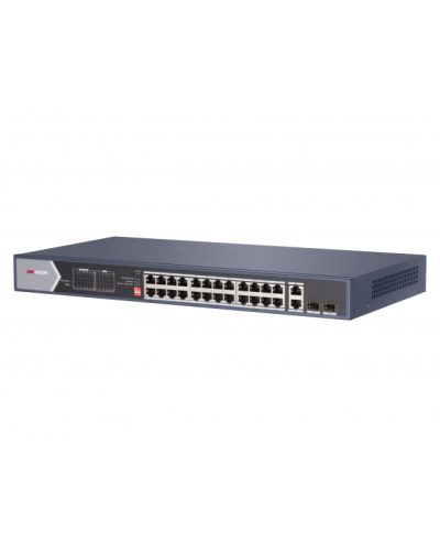 DS-3E0528HP-E. Коммутатор с питанием POE. Hikvision в Королеве
