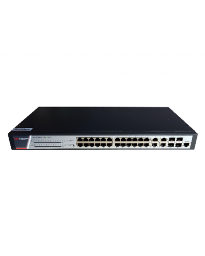 DS-3E2528P(B). Коммутатор с питанием POE. Hikvision в Королеве