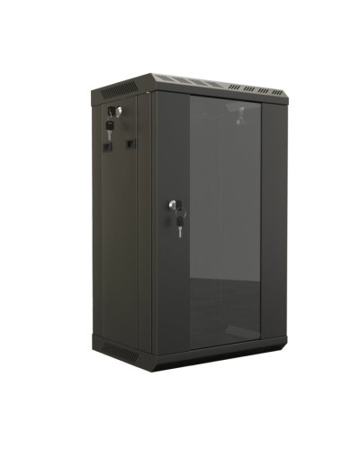TDB-9U-GP-RAL9004. Шкаф телекоммуникационный 10 настенный, 9U. Hyperline в Королеве