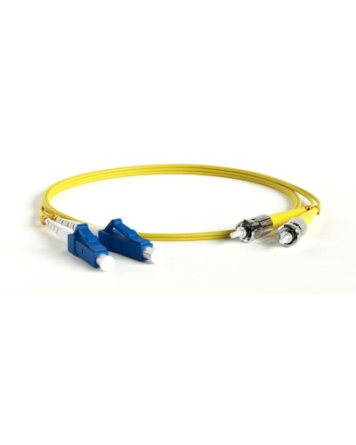 FC-D2-9-LC/UR-ST/UR-H-1M-LSZH-YL. Патч-корд волоконно-оптический ST-LC. Hyperline в Королеве