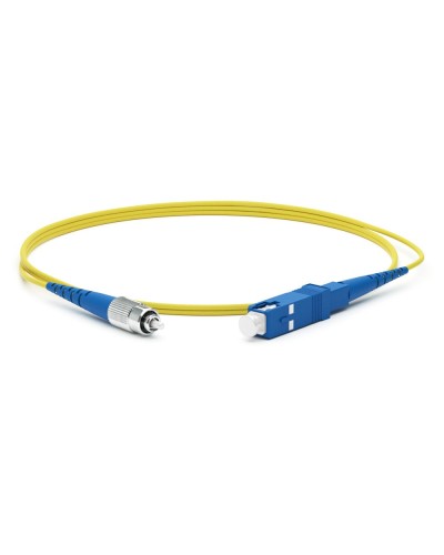 FC-S2-9-FC/UR-SC/UR-H-1M-LSZH-YL. Патч-корд волоконно-оптический одномодовый. Hyperline в Королеве