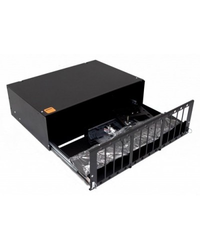FO-19R-3U-12xSLT-W140H42-96UN-BK. Кросс оптический 19. Hyperline в Королеве
