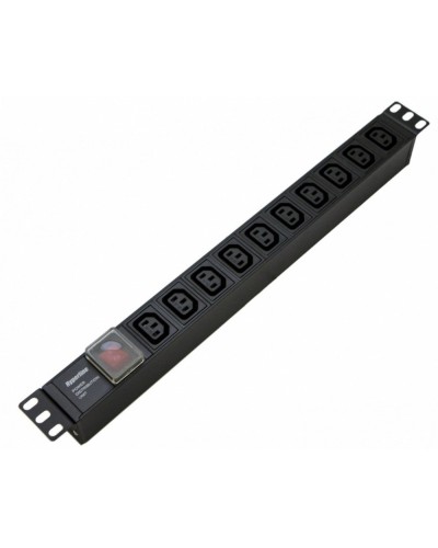 SHE19-10IEC-S-IEC. Блок розеток 19. Hyperline в Королеве
