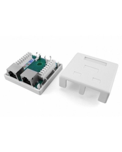SB1-2-8P8C-C5e-SH-WH. Розетка RJ-45. Hyperline в Королеве