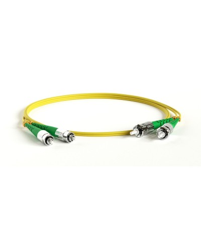 FC-D2-9-FC/AR-ST/AR-H-1M-LSZH-YL. Патч-корд волоконно-оптический ST-FC. Hyperline в Королеве