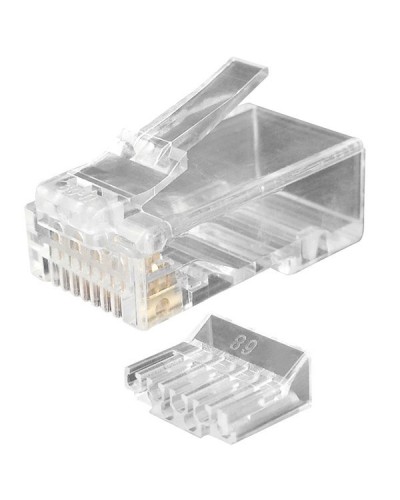 PLUG-8P8C-UV-C6-100 (100 шт). Разъем RJ-45. Hyperline в Королеве