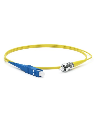 FC-S2-9-SC/UR-ST/UR-H-1M-LSZH-YL. Патч-корд волоконно-оптический одномодовый. Hyperline в Королеве