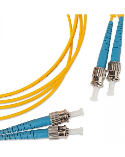 FC-D2-9-ST/UR-ST/UR-H-5M-LSZH-YL. Патч-корд волоконно-оптический одномодовый. Hyperline в Королеве
